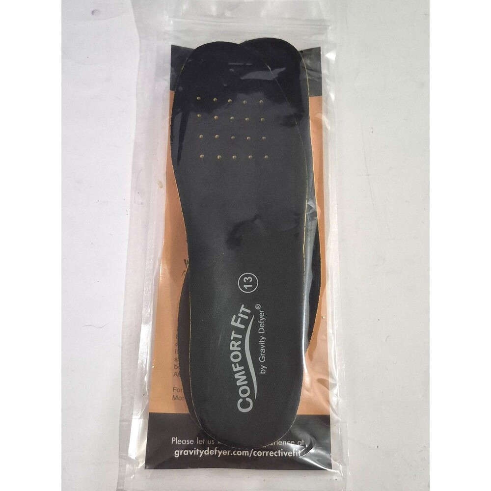Corrective FIT by Gravity Defyer Orthotic Insoles Men’s Size 13
